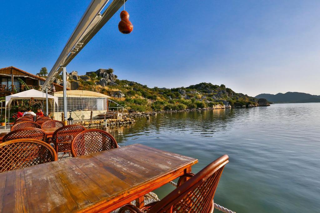 Hotel Kekova Theimussa Kaleucagız Exteriér fotografie